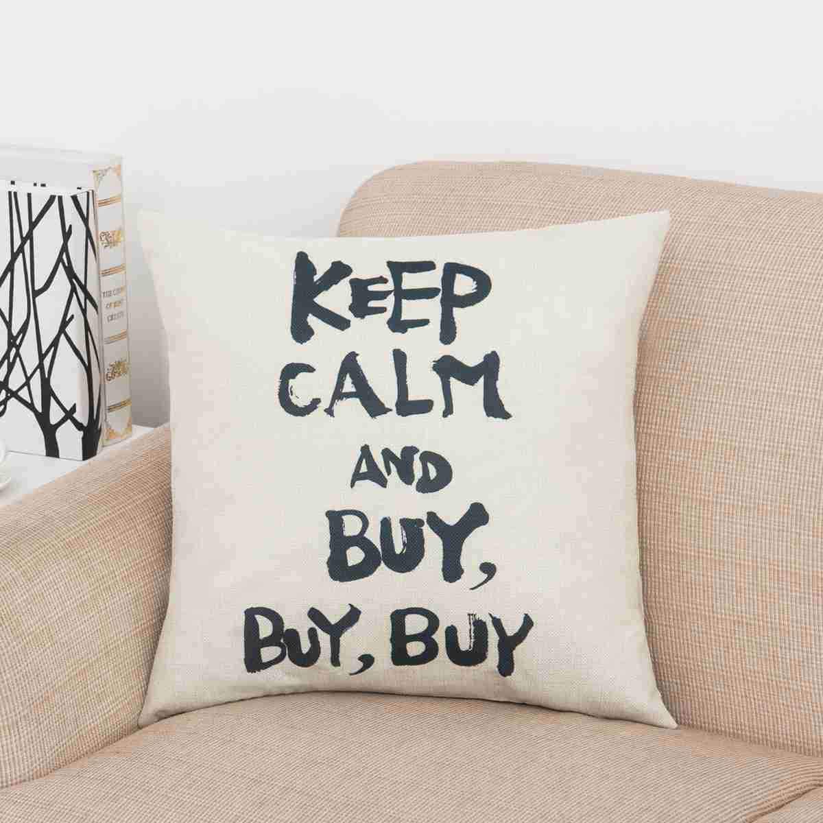 Say It All Scripted Pillow Covers-Theone Apparel