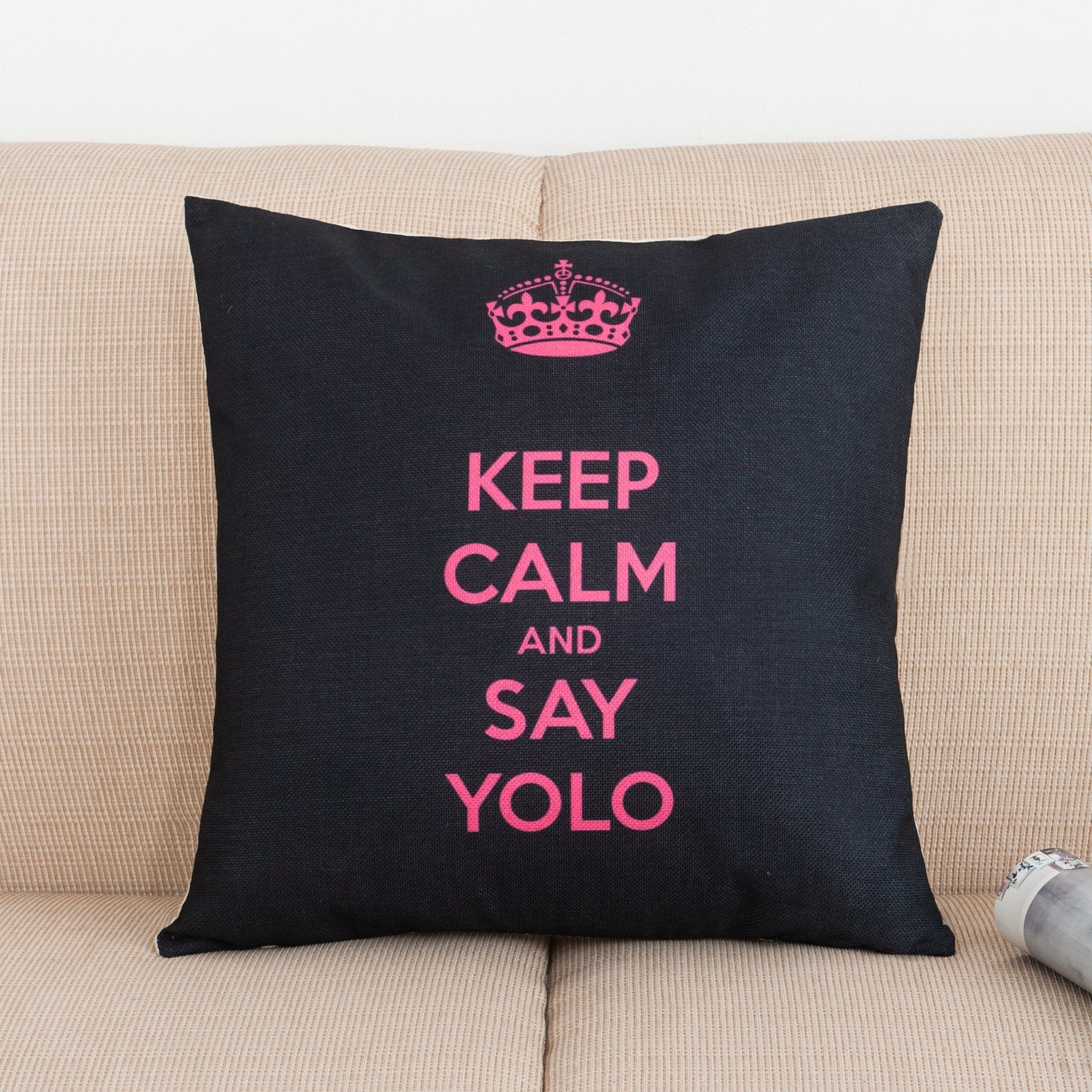 Say it With Words Pillow Covers-Theone Apparel
