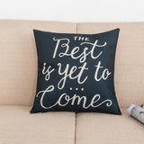 Say it With Words Pillow Covers
