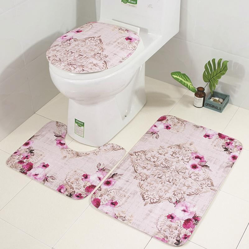 Scenes From Nature Bathroom Rug Set-Theone Apparel