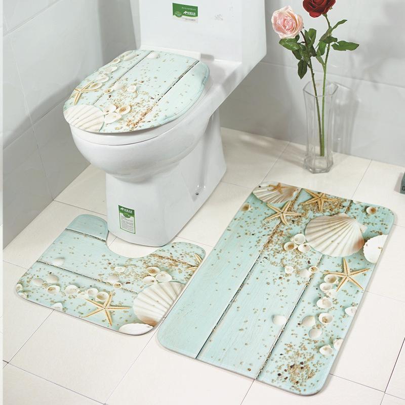 Scenes From Nature Bathroom Rug Set-Theone Apparel