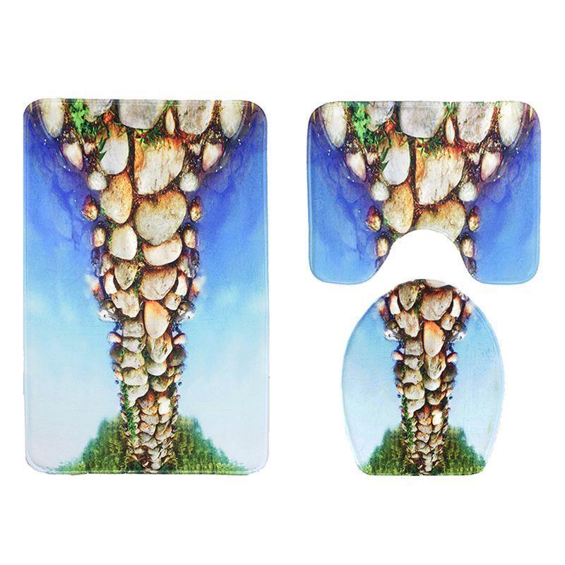 Scenes From Nature Bathroom Rug Set-Theone Apparel