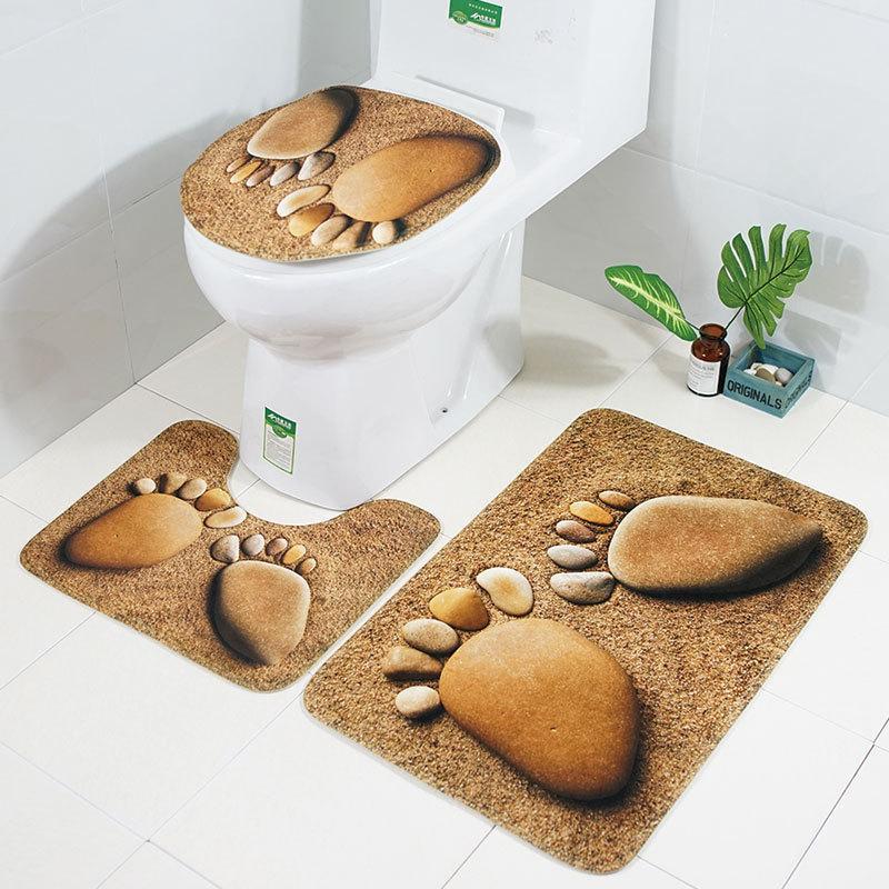 Scenes From Nature Bathroom Rug Set-Theone Apparel