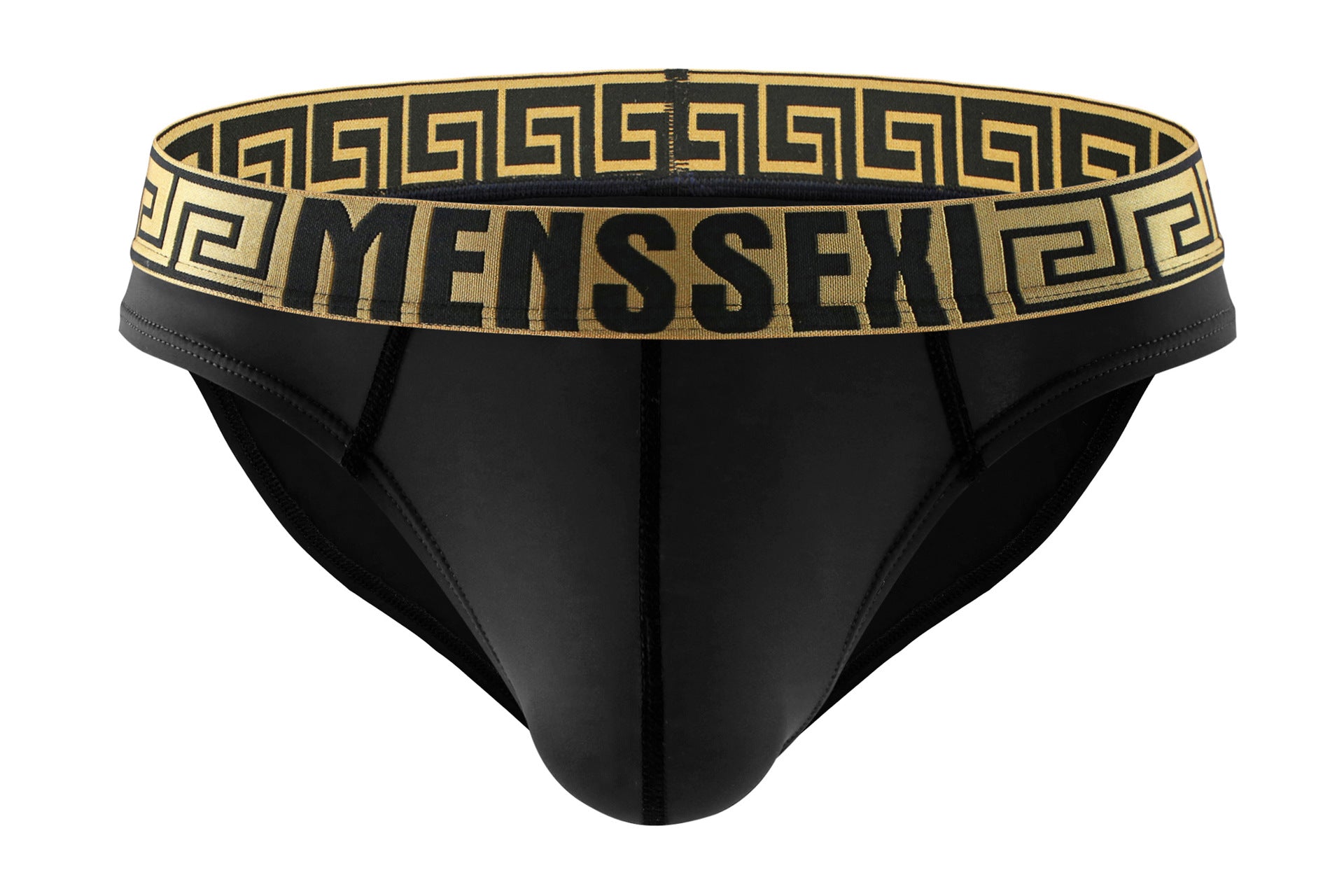 Silk Triangle Men's Underwear-Black-Theone Apparel