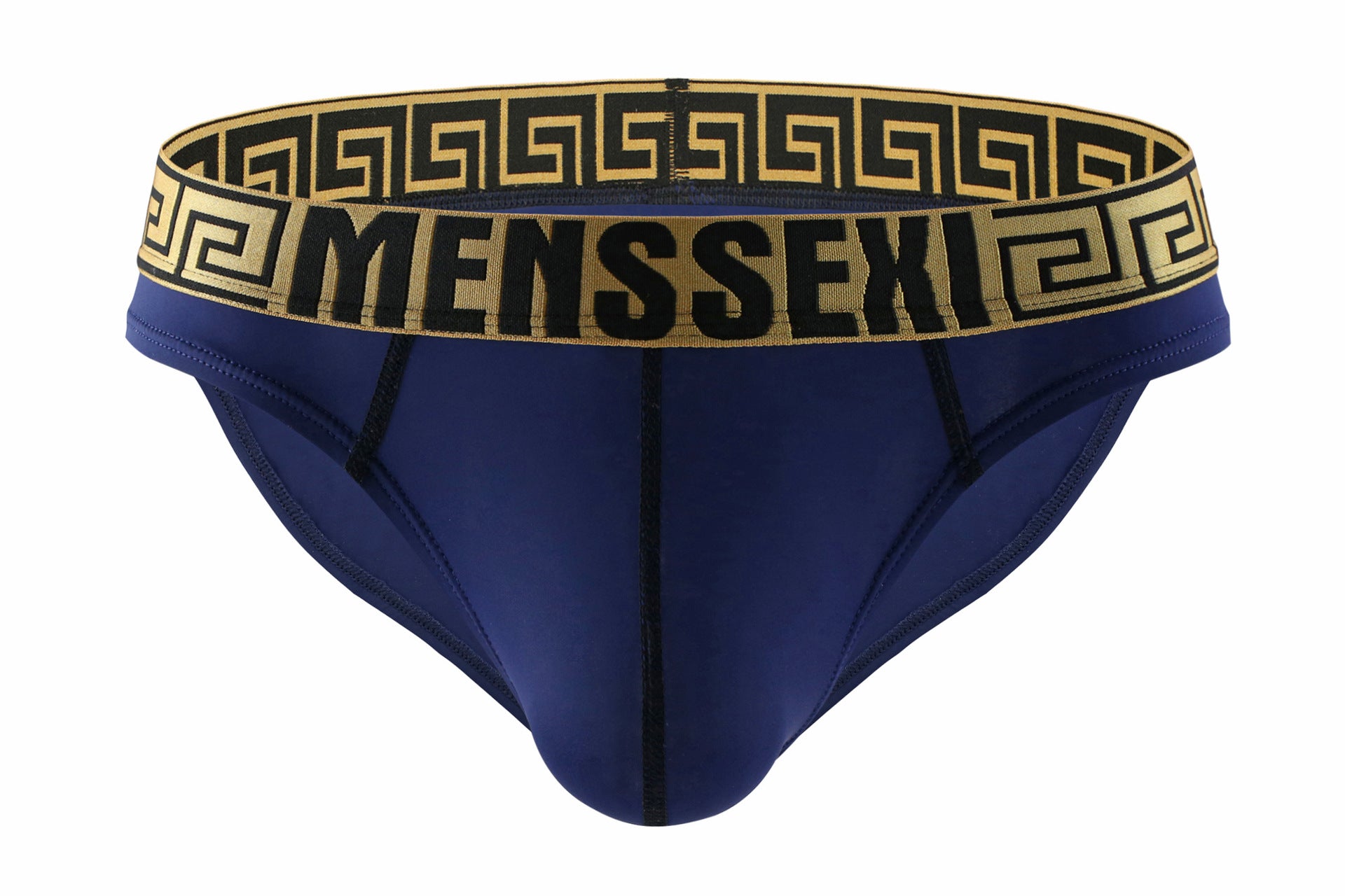 Silk Triangle Men's Underwear-Blue-Theone Apparel