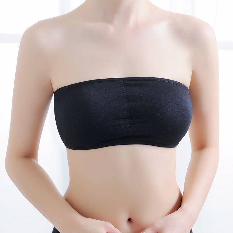 Simple Strapless Tube Top Bralette-Theone Apparel