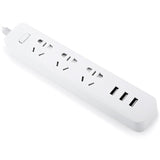 Smart Adaptation Power Strip with 3 Sockets