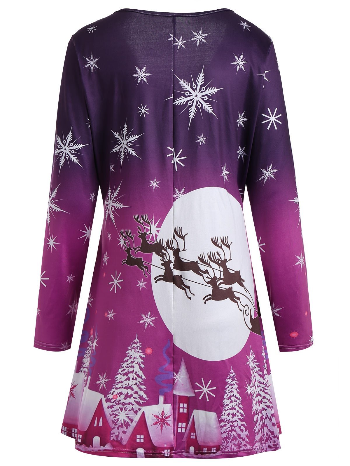white christmas dresses Plus Size Xmas Christmas Holiday Festive Long Red Dress – Sugarplum Store main image 1