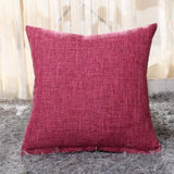 Square Solid Color Pillow Covers