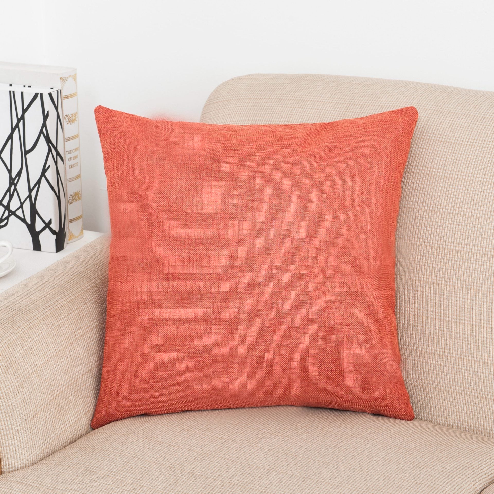 Square Solid Color Pillow Covers