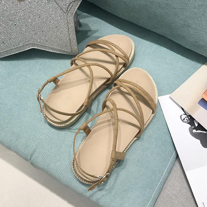 Strapped In Runaround Platform Sandals-Theone Apparel