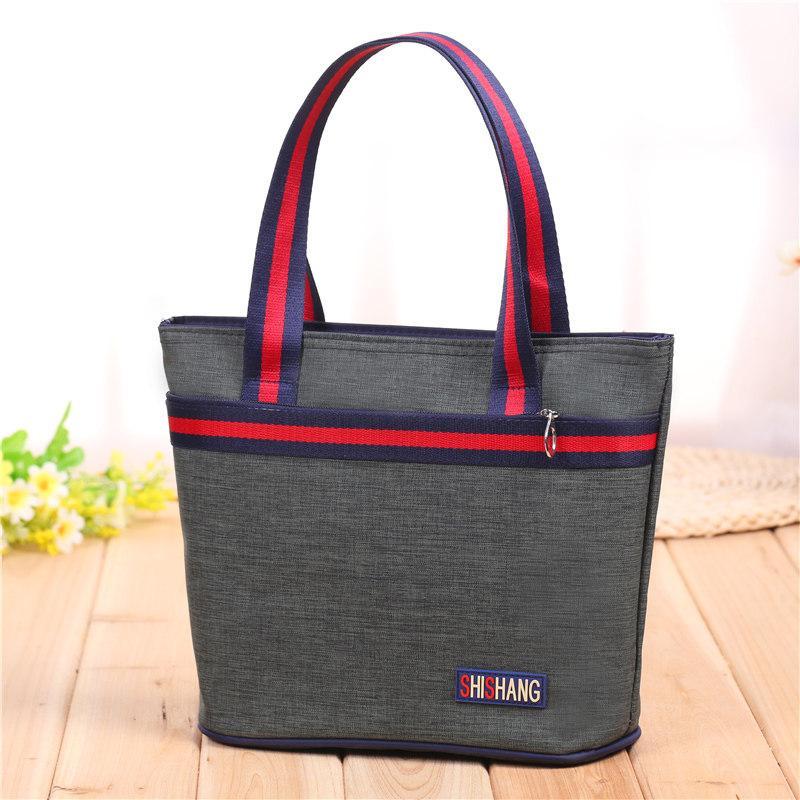 Strappy Shopper Tote Handbag-Theone Apparel