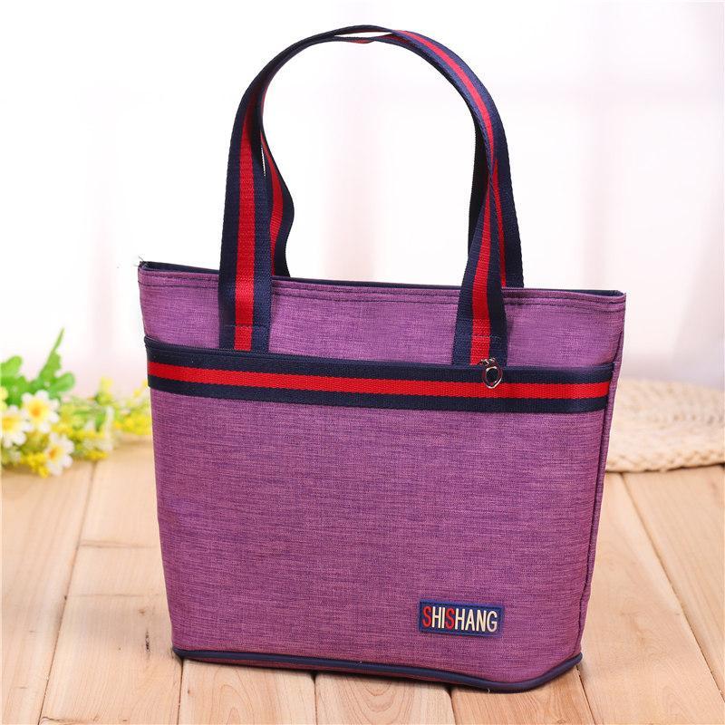 Strappy Shopper Tote Handbag-Theone Apparel