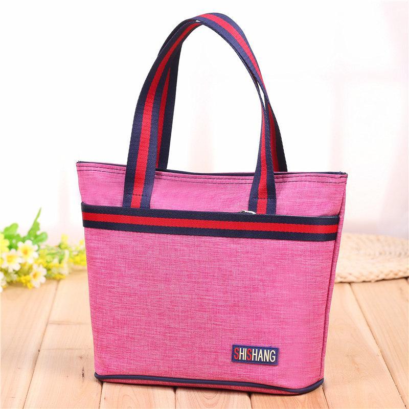 Strappy Shopper Tote Handbag-Theone Apparel