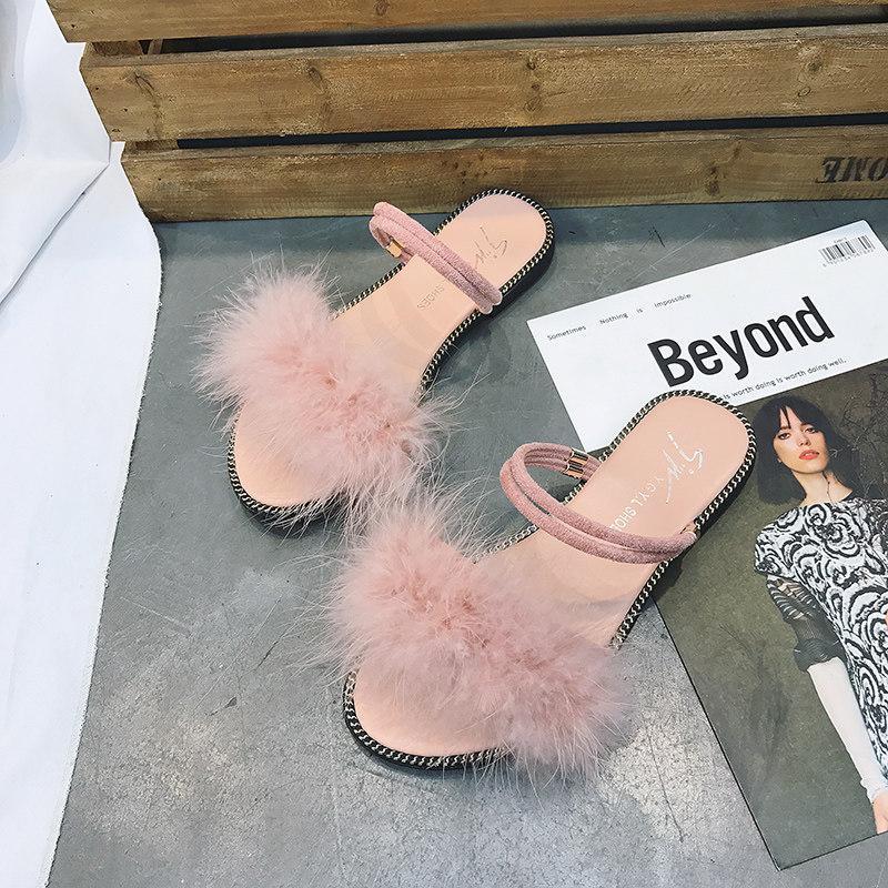 Stud Trim Simple Strap Sandals-Theone Apparel