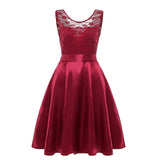 Sweetheart Lace Cage Cocktail Dress
