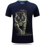 Tigre na camisa espreitada