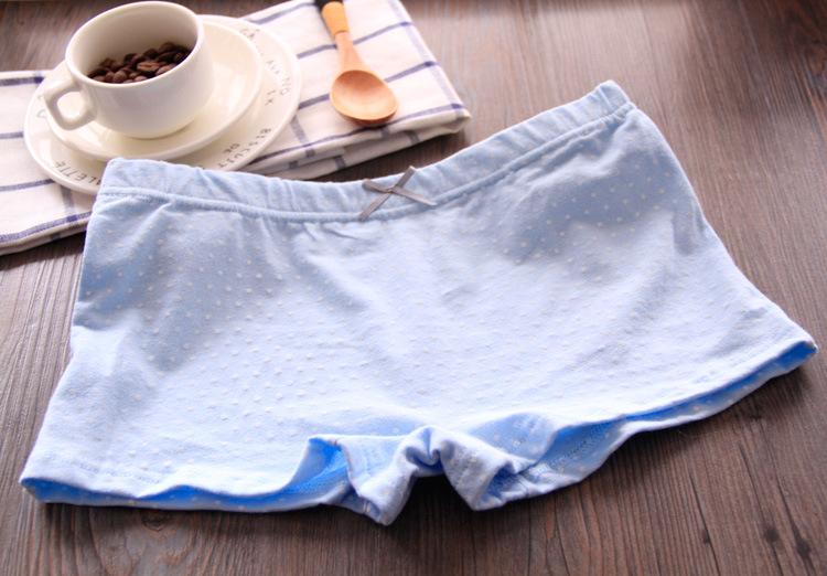 Tiny Dots Boy Short Panty-Light Blue-Theone Apparel