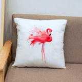 Tropical Pink Flamingo Pillow Covers