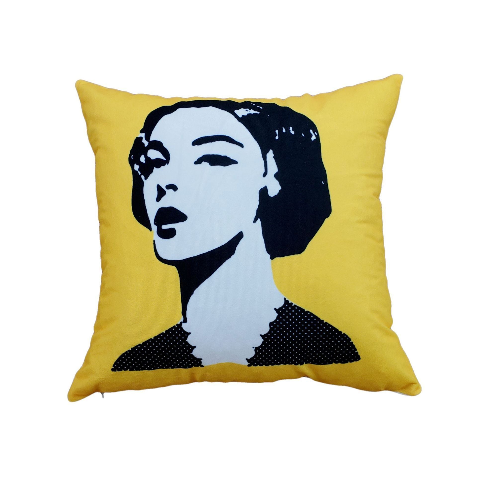 Warhol Artistic Graphic Print Pillow Covers-601-0040-S13-Theone Apparel