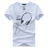 Music is Life Headphone Shirt