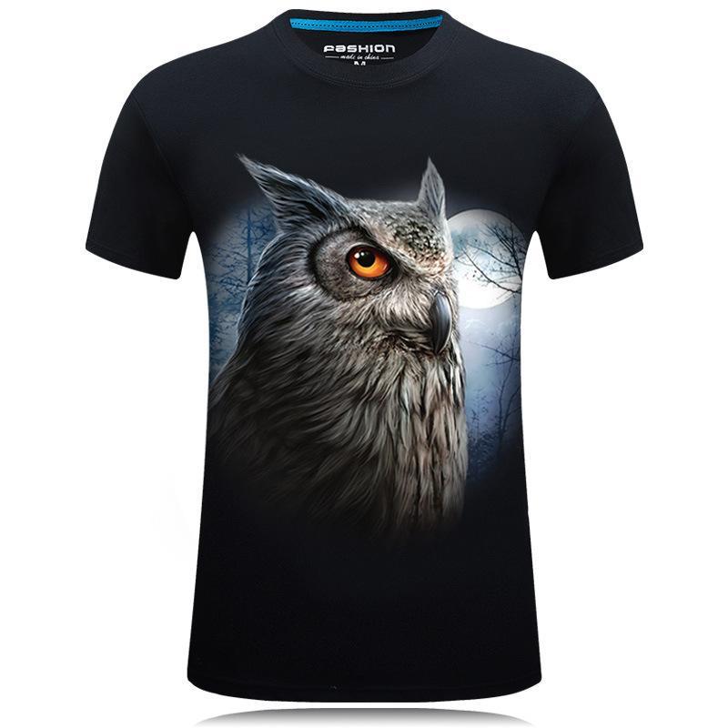Wise Owl At Night Shirt-Theone Apparel