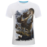 Wolves Under Moonlight Graphic Tee
