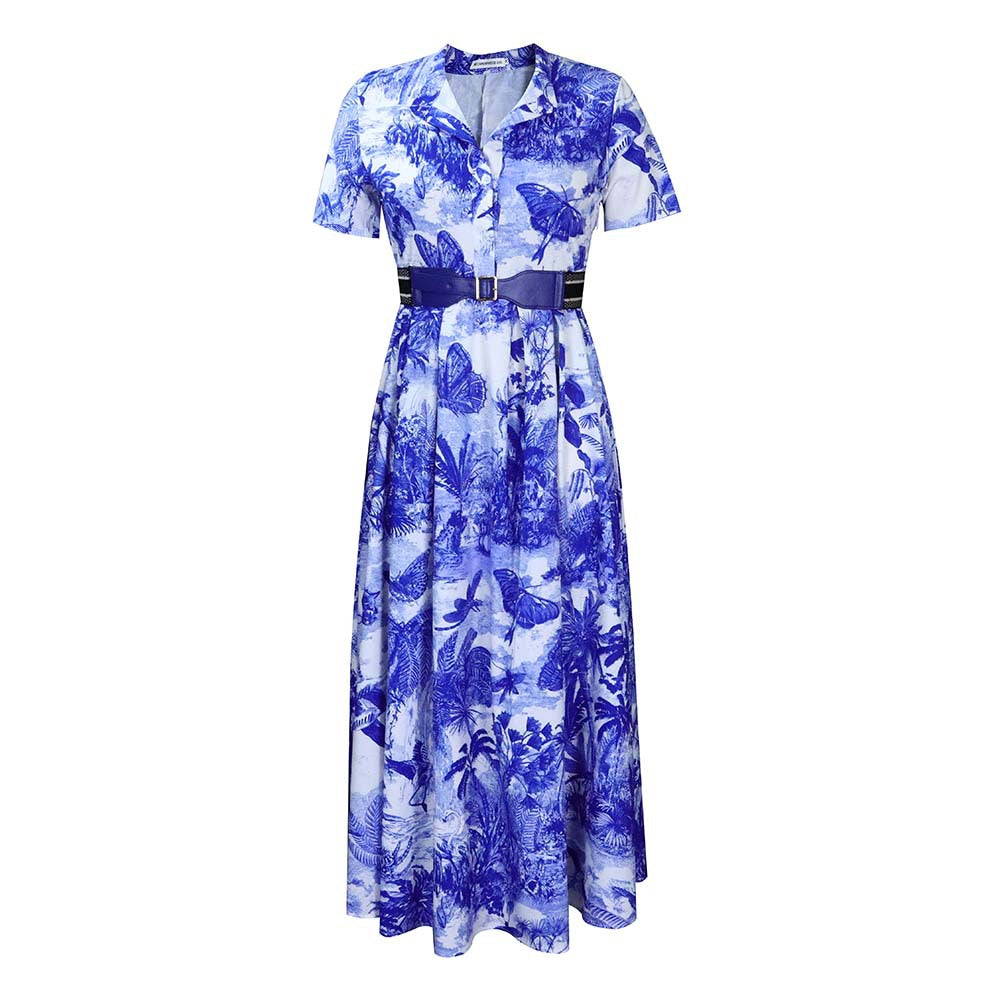 asymmetric hem dress Strapless V-Neck A-Line Midi Dress with Asymmetrical Hem for Wedding Guests main image 1