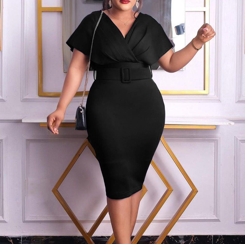 body fitting midi dress S White Corset Bodycon Midi Dress