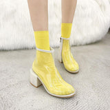 Transparant Clear View Fashion Boots