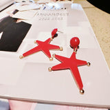 Abstract Star Glam Bauble Earrings - THEONE APPAREL