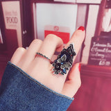 Beautiful Butterfly Garden Cocktail Ring - THEONE APPAREL