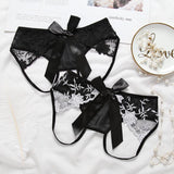 Beauty in a Bow Crotchless Panty - THEONE APPAREL