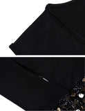 Black Sequin Skirt Sleeveless Dress - THEONE APPAREL