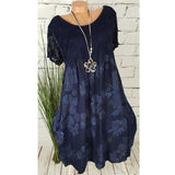 Blossoms of Beauty Lace Top Dress - THEONE APPAREL
