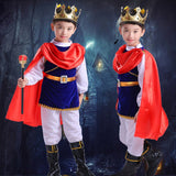 Boy's Full Set King Costume for Halloween Party - THEONE APPAREL