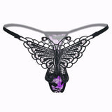 Butterflies and Bling Thin Strap Thong - THEONE APPAREL