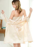 Butterfly Front Babydoll with Robe - THEONE APPAREL